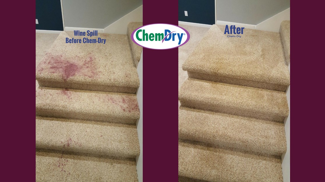 Red Wine Removal from Carpet
